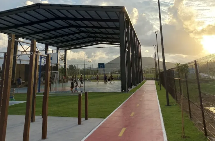 Ciclovía para niños en la Plaza de Morretes