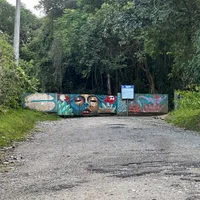 Entrada de la trilha hacia Praia Grossa en Itapema